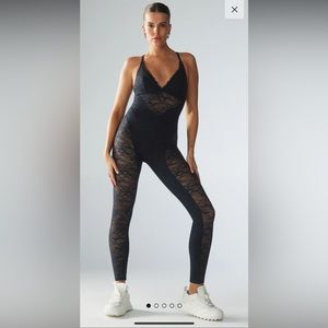 Lace Race Jumpsuit Medium US 8-10 - UK 12 - EU 38